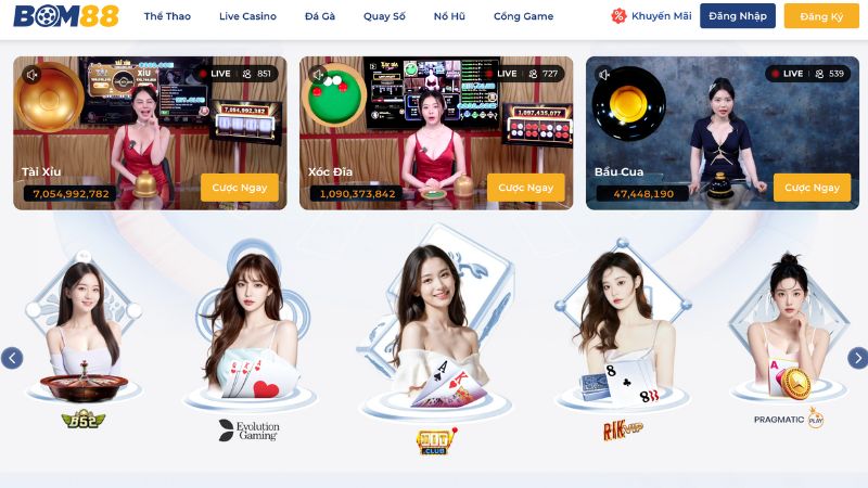 Định hướng phát triển lâu dài của nhà cái Bom88